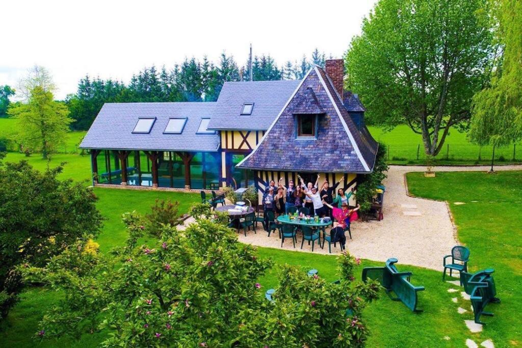 Вилла Domaine Du Bois L'Abbe Epaignes Экстерьер фото