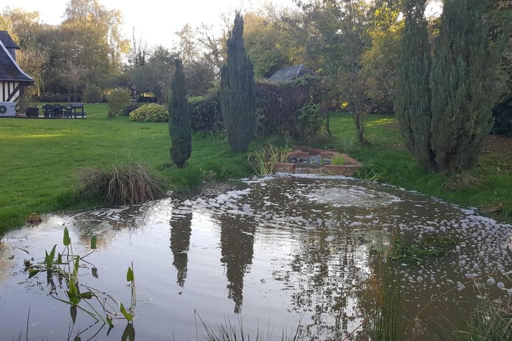 Вилла Domaine Du Bois L'Abbe Epaignes Экстерьер фото