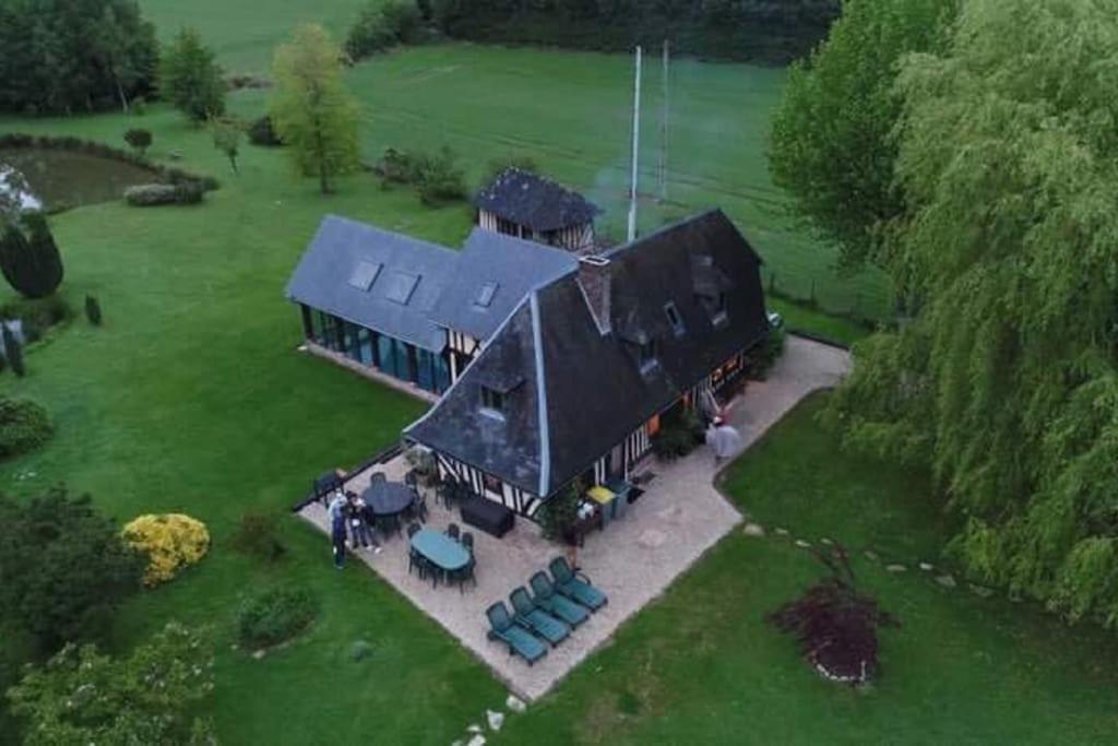 Вилла Domaine Du Bois L'Abbe Epaignes Экстерьер фото